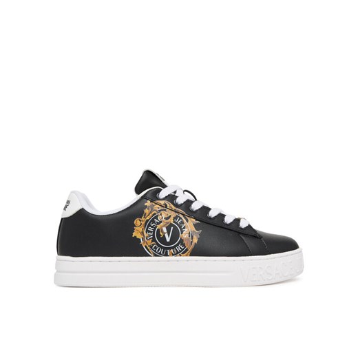 Sneakersy Versace Jeans Couture 79VA3SK3 Czarny ze sklepu eobuwie.pl w kategorii Buty sportowe damskie - zdjęcie 186100590