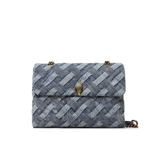 Torebka Kurt Geiger Large Kensington Soft 9796588669 Granatowy ze sklepu eobuwie.pl w kategorii Listonoszki - zdjęcie 186100673