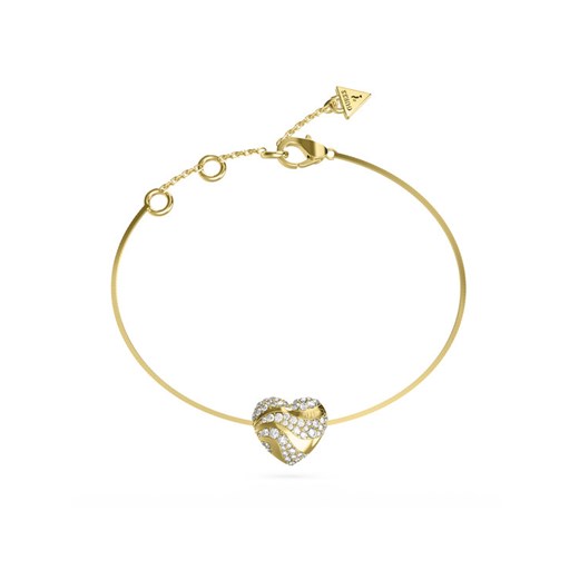 Bransoletka Guess JUBB04 502JW Złoty ze sklepu eobuwie.pl w kategorii Bransoletki - zdjęcie 186100681