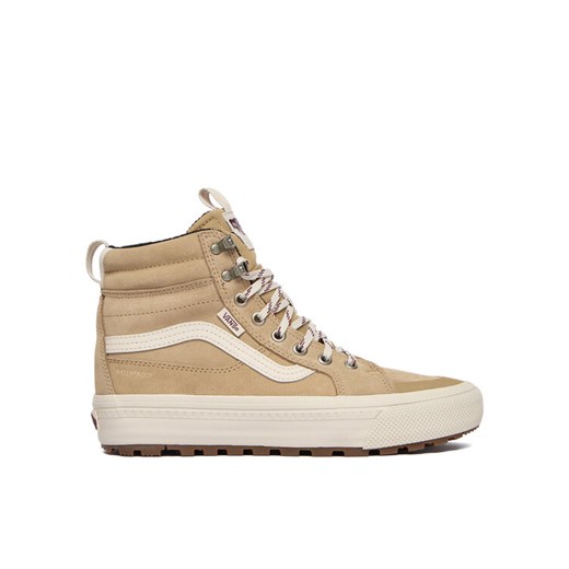 Tenisówki Vans MTE Sk8-Hi Waterproof Insulated VN000DAQTWH1 Beżowy ze sklepu eobuwie.pl w kategorii Trampki damskie - zdjęcie 186100771