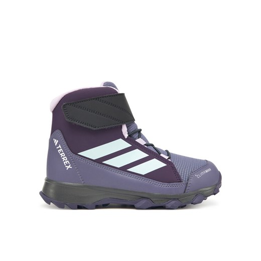 Trekkingi adidas Terrex Snow Cw JR4190 Fioletowy ze sklepu eobuwie.pl w kategorii Buty trekkingowe damskie - zdjęcie 186100844