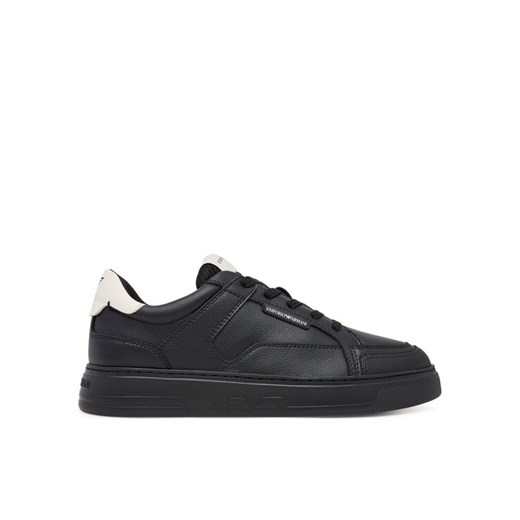 Sneakersy Emporio Armani EM003702 AF19573 MC024 Czarny ze sklepu eobuwie.pl w kategorii Buty sportowe męskie - zdjęcie 186100863