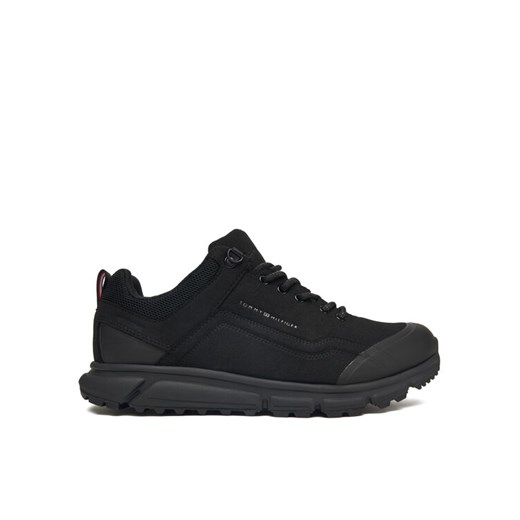 Sneakersy Tommy Hilfiger Outdoor Runner Low Wpm FM0FM05655 Czarny ze sklepu eobuwie.pl w kategorii Buty sportowe męskie - zdjęcie 186100914