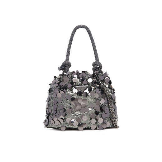 Torebka Guess HWEM95 38750 Srebrny ze sklepu eobuwie.pl w kategorii Kopertówki - zdjęcie 186100973