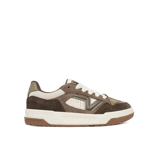Sneakersy Vans Upland VN000D6FBF01 Brązowy ze sklepu eobuwie.pl w kategorii Buty sportowe męskie - zdjęcie 186100990