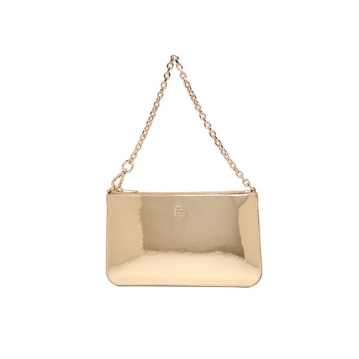 Torebka Tommy Hilfiger Th Icon Chain Shoulder Pouch Met AW0AW18219 Złoty ze sklepu eobuwie.pl w kategorii Kopertówki - zdjęcie 186101154