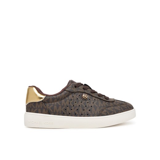 Sneakersy MICHAEL Michael Kors MK02284210 Brązowy ze sklepu eobuwie.pl w kategorii Buty sportowe dziecięce - zdjęcie 186101241
