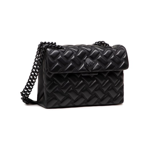 Torebka Kurt Geiger Kensington 7387500109 Czarny ze sklepu eobuwie.pl w kategorii Listonoszki - zdjęcie 186101302