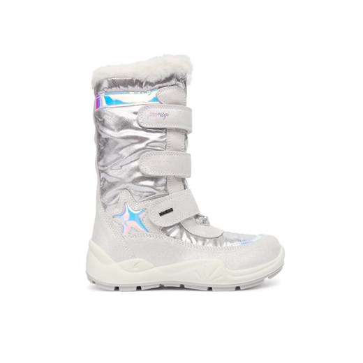 Śniegowce Primigi GORE-TEX 8881666 S Srebrny ze sklepu eobuwie.pl w kategorii Buty zimowe dziecięce - zdjęcie 186101303