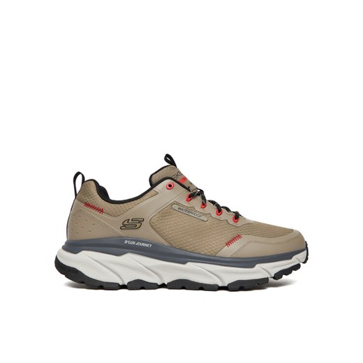 Trekkingi Skechers D'Lux Journey 237419 TPBK Szary ze sklepu eobuwie.pl w kategorii Buty trekkingowe męskie - zdjęcie 186101424