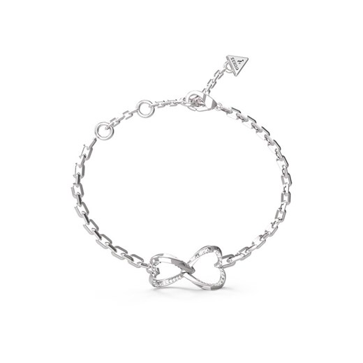 Bransoletka Guess JUBB0461 8JW Srebrny ze sklepu eobuwie.pl w kategorii Bransoletki - zdjęcie 186101521