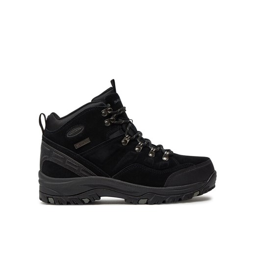 Trapery Skechers Pelmo 64869/BLK Czarny ze sklepu eobuwie.pl w kategorii Buty trekkingowe męskie - zdjęcie 186101604