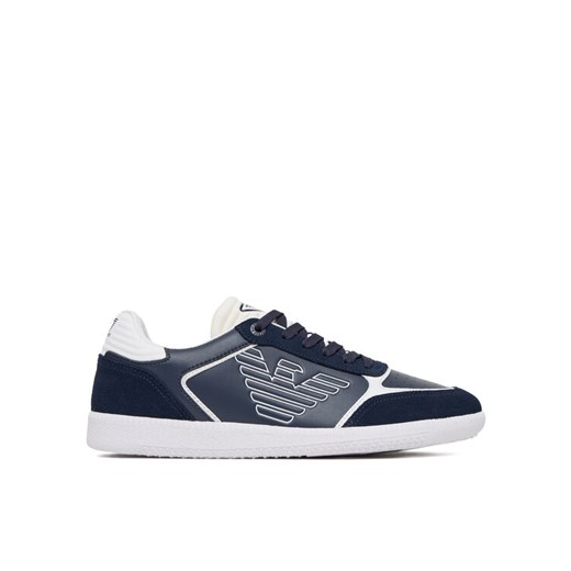 Sneakersy EA7 Emporio Armani 7X000405 AF19826 MZ069 Granatowy ze sklepu eobuwie.pl w kategorii Buty sportowe męskie - zdjęcie 186101642