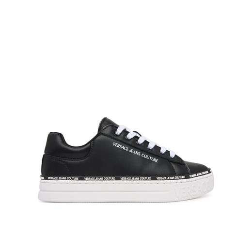 Sneakersy Versace Jeans Couture 79VA3SK5 Czarny ze sklepu eobuwie.pl w kategorii Buty sportowe damskie - zdjęcie 186101741