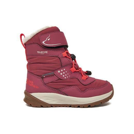 Śniegowce Jack Wolfskin A62143 Różowy ze sklepu eobuwie.pl w kategorii Buty zimowe dziecięce - zdjęcie 186101790