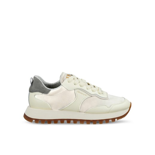 Sneakersy Gant 31537986 Écru ze sklepu eobuwie.pl w kategorii Buty sportowe damskie - zdjęcie 186101800