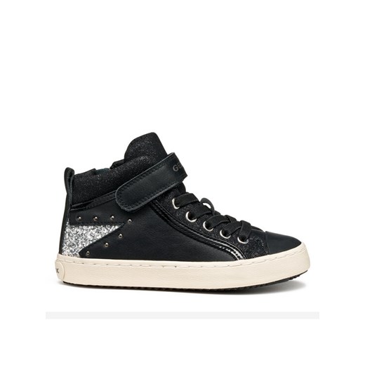Sneakersy Geox J Kalispera J944GM 054GN C9244 D Czarny ze sklepu eobuwie.pl w kategorii Buty sportowe dziecięce - zdjęcie 186101891