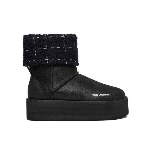 Śniegowce KARL LAGERFELD Thermo KL48552 Czarny - id: 0000305617187 - marki Karl Lagerfeld - 186101933 Śniegowce KARL LAGERFELD Thermo KL48552 Czarny ze sklepu eobuwie.pl w kategorii Śniegowce damskie - zdjęcie 186101933