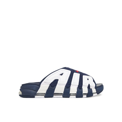 Klapki Nike Air More Uptempo Slide FQ8699 400 Granatowy ze sklepu eobuwie.pl w kategorii Klapki męskie - zdjęcie 186101972
