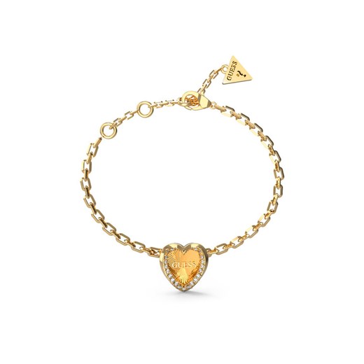 Bransoletka Guess JUBB0460 7JW Złoty - id: 0000304503566 - marki Guess - 186102070 Bransoletka Guess JUBB0460 7JW Złoty ze sklepu eobuwie.pl w kategorii Bransoletki - zdjęcie 186102070