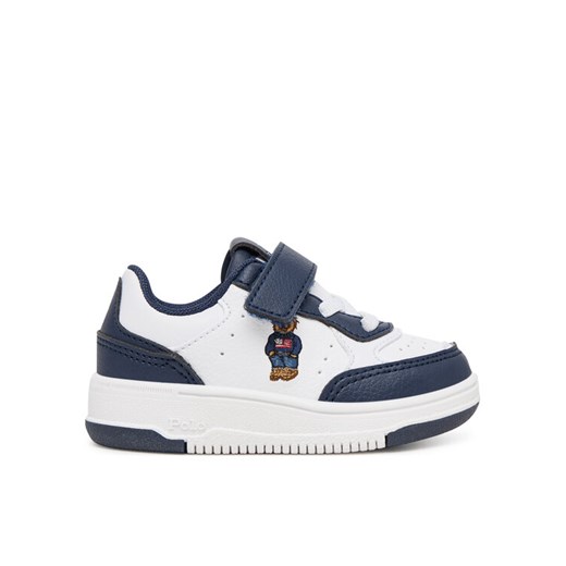 Sneakersy Polo Ralph Lauren Masters Court II RL03014104 Biały ze sklepu eobuwie.pl w kategorii Buty sportowe dziecięce - zdjęcie 186102093