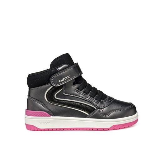Sneakersy Geox J Washiba J56HXA 000NF C9325 M Szary ze sklepu eobuwie.pl w kategorii Buty sportowe dziecięce - zdjęcie 186102112