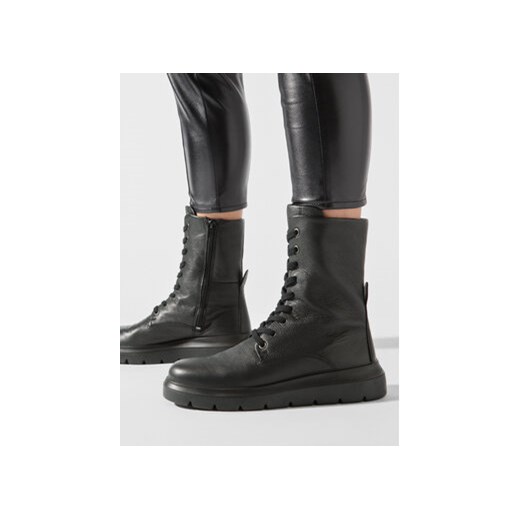 Botki ECCO Nouvelle Black Spin V2 21621301001 Czarny Ecco 39 eobuwie.pl
