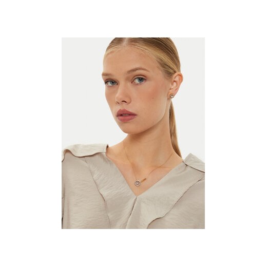 Naszyjnik Guess JUBN04 665JW Złoty Guess OS eobuwie.pl