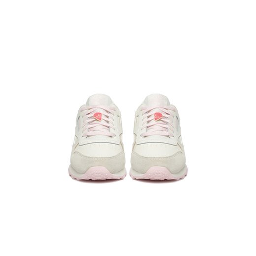 Sneakersy Reebok EO-CLASSIC LEATHER 100224475 Écru ze sklepu eobuwie.pl w kategorii Buty sportowe damskie - zdjęcie 186104410