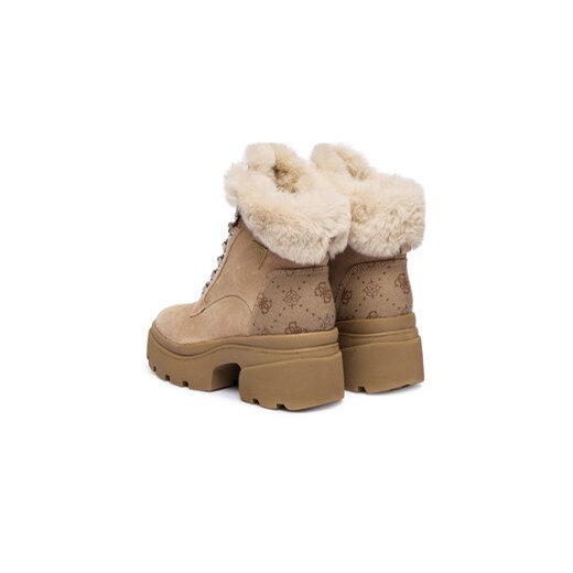 Trzewiki Guess FLFYRL SUE10 Beżowy Guess 36 eobuwie.pl
