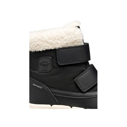 Śniegowce Geox J Flexyper B Ab J46APC 0BCFU C9999 D Czarny Geox 38 eobuwie.pl