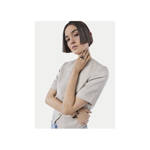 Pierścionek TOUS Icon Mesh 1002790512 Czarny Tous OS eobuwie.pl