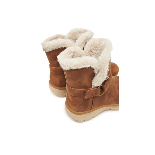 Botki Skechers Easy Going 168045/CSNT Brązowy Skechers 35_5 eobuwie.pl