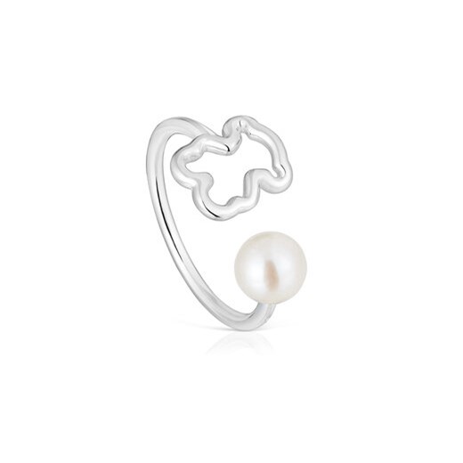 Pierścionek TOUS New Silueta 1004439411 Srebrny Tous 00 eobuwie.pl