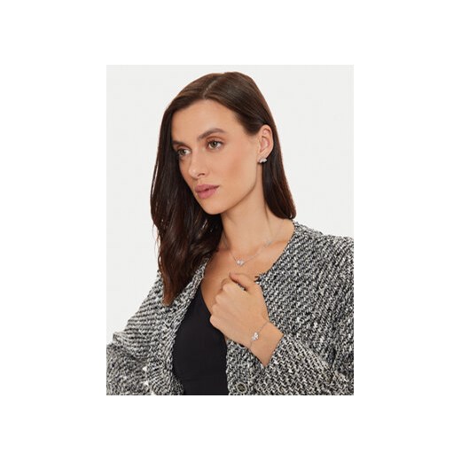 Bransoletka Guess JUBB04 414JW Srebrny Guess S eobuwie.pl