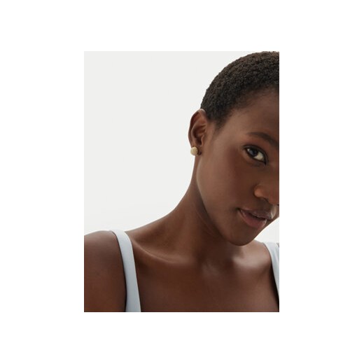 Kolczyki Guess JUBE04 457JW Złoty Guess OS eobuwie.pl