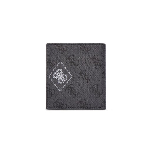 Mały Portfel Męski Guess SMMACT LEA22 Szary Guess OS eobuwie.pl