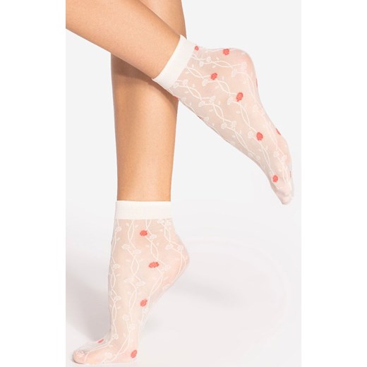 Gatta skarpetki damskie Spring Vibes 09 15 DEN, Kolor kremowy-wzór, Rozmiar uniwersalny, Gatta ze sklepu Primodo w kategorii Skarpetki damskie - zdjęcie 186119131