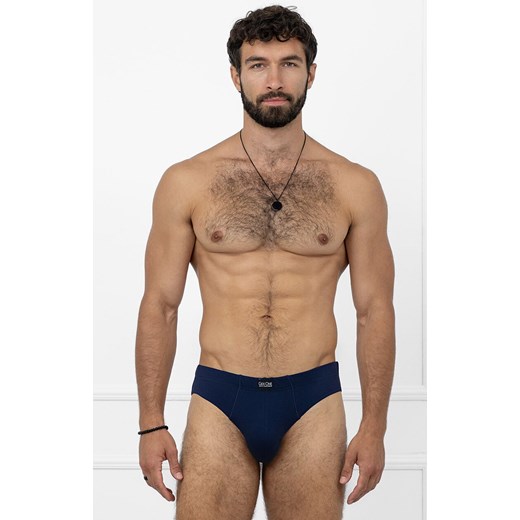 Granatowe slipy męskie Apollo, Kolor granatowy, Rozmiar M, Gee One ze sklepu Primodo w kategorii Majtki męskie - zdjęcie 186119174