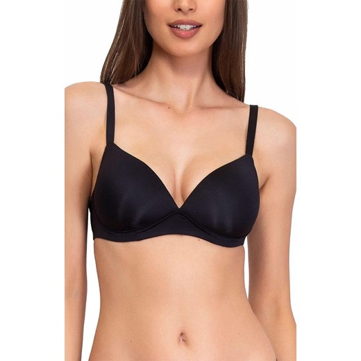 Biustonosz usztywniany bez fiszbin czarny 1568 Fantastic, Kolor czarny, Rozmiar 75C, Sielei ze sklepu Primodo w kategorii Biustonosze - zdjęcie 186119913