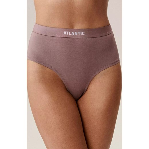 Atlantic 3-pack bawełniane figi damskie Maxi 3CLP-009-ROSC/WIN/BEZC, Kolor beżowo-bordowy, Rozmiar S, ATLANTIC ze sklepu Intymna w kategorii Majtki damskie - zdjęcie 186120642