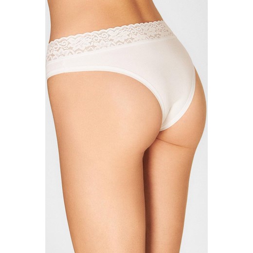 Marilyn majtki brazyliany białe Infinity, Kolor biały, Rozmiar L, Marilyn ze sklepu Intymna w kategorii Majtki damskie - zdjęcie 186121432