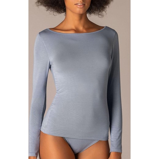 Bluzka damska z długim rękawem niebieska Today 6014, Kolor niebieski, Rozmiar S, Sielei ze sklepu Intymna w kategorii Bluzki damskie - zdjęcie 186121851