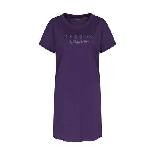 Triumph bawełniana koszula nocna damska Nightdresses 10221117-00EH, Kolor fioletowy, Rozmiar 36, Triumph ze sklepu Intymna w kategorii Koszule nocne - zdjęcie 186122040