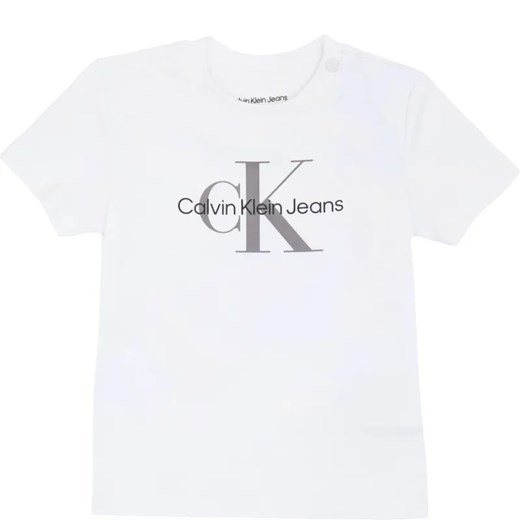Calvin Klein Jeans T-shirt | Regular Fit ze sklepu Gomez Fashion Store w kategorii Bluzki dziewczęce - zdjęcie 186122263