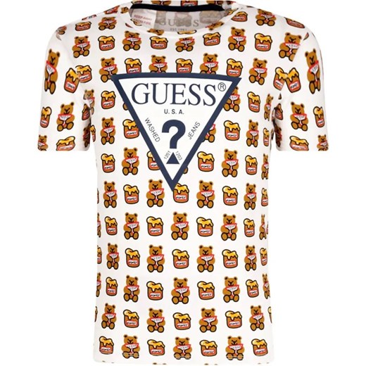 Guess T-shirt | Regular Fit ze sklepu Gomez Fashion Store w kategorii Bluzki dziewczęce - zdjęcie 186122264