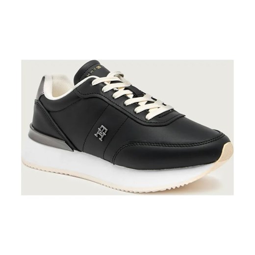 Tommy Hilfiger Skórzane sneakersy CHIC FASHION RUNNER ze sklepu Gomez Fashion Store w kategorii Buty sportowe damskie - zdjęcie 186122311