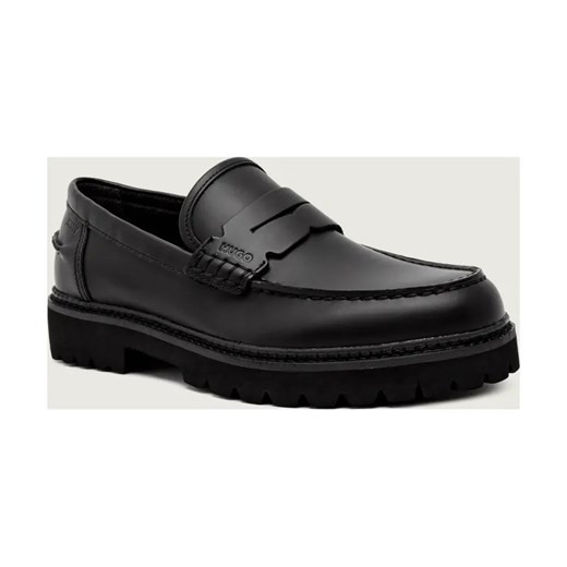 HUGO Skórzane loafersy Draven ze sklepu Gomez Fashion Store w kategorii Mokasyny męskie - zdjęcie 186122314