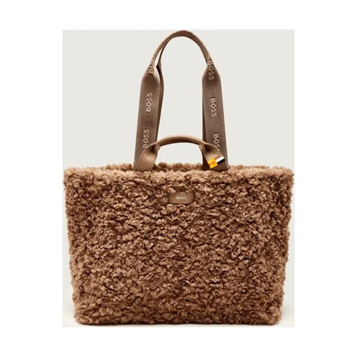 BOSS BLACK Shopperka Palmah Boss x Steiff | shearling ze sklepu Gomez Fashion Store w kategorii Torby Shopper bag - zdjęcie 186122323