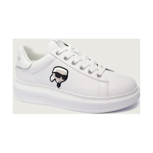 Karl Lagerfeld Skórzane sneakersy KAPRI ze sklepu Gomez Fashion Store w kategorii Buty sportowe damskie - zdjęcie 186122340